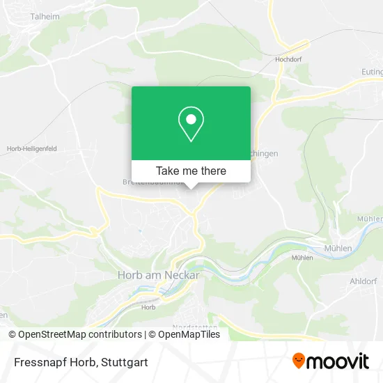 Карта Fressnapf Horb
