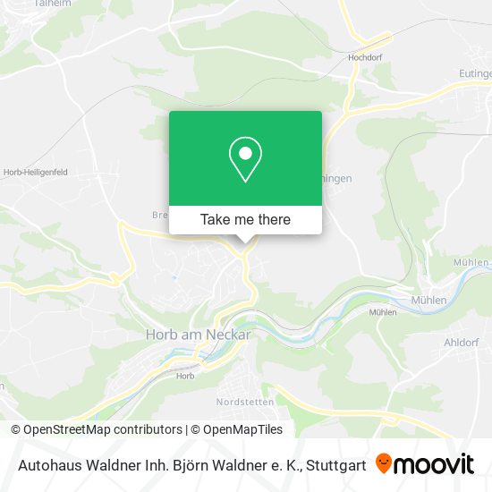 Autohaus Waldner Inh. Björn Waldner e. K. map