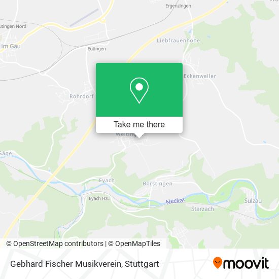Gebhard Fischer Musikverein map
