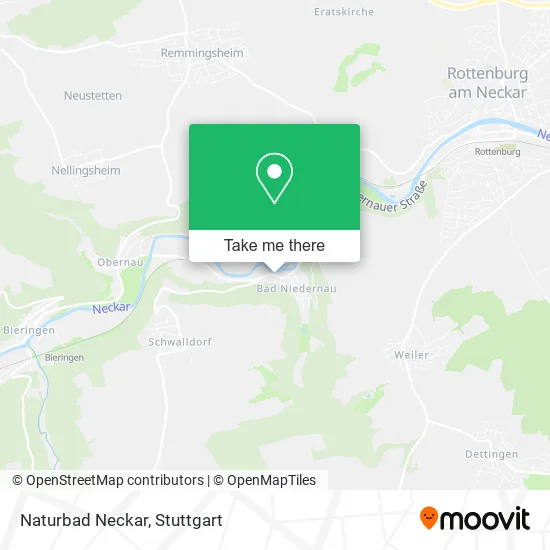 Карта Naturbad Neckar
