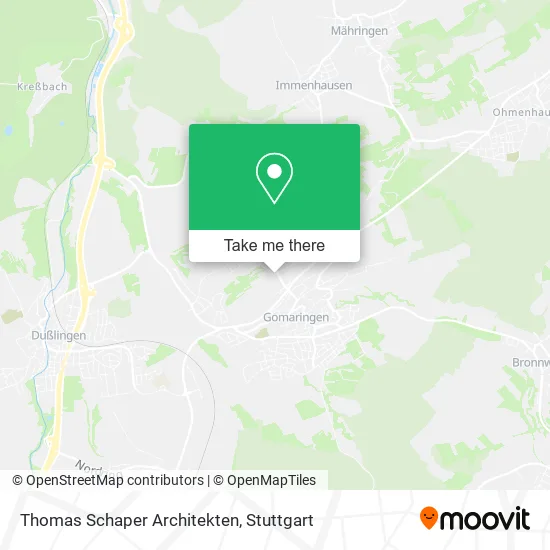 Карта Thomas Schaper Architekten