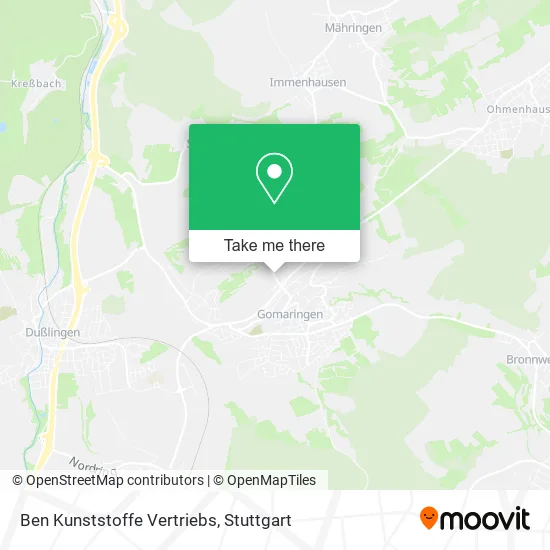 Карта Ben Kunststoffe Vertriebs