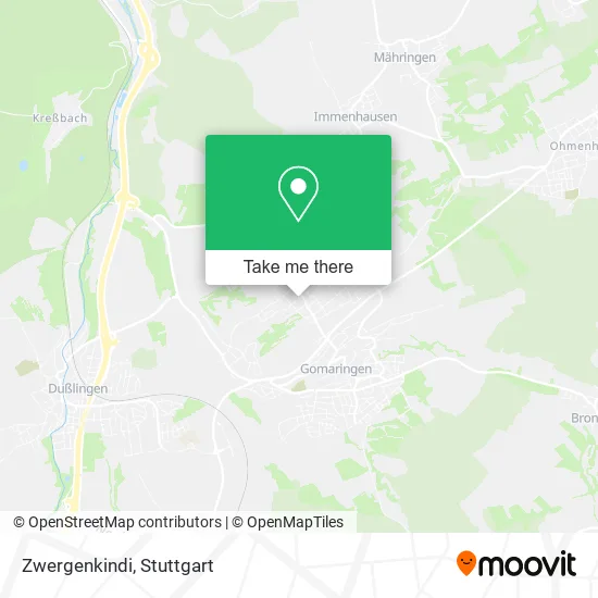 Карта Zwergenkindi