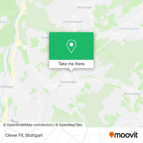 Clever Fit map