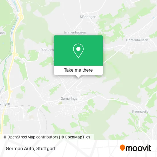 German Auto map