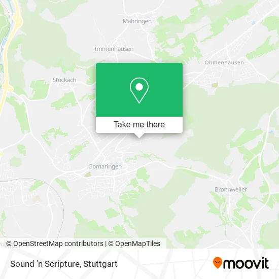 Sound 'n Scripture map