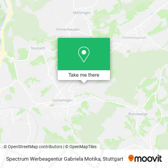 Карта Spectrum Werbeagentur Gabriela Motika