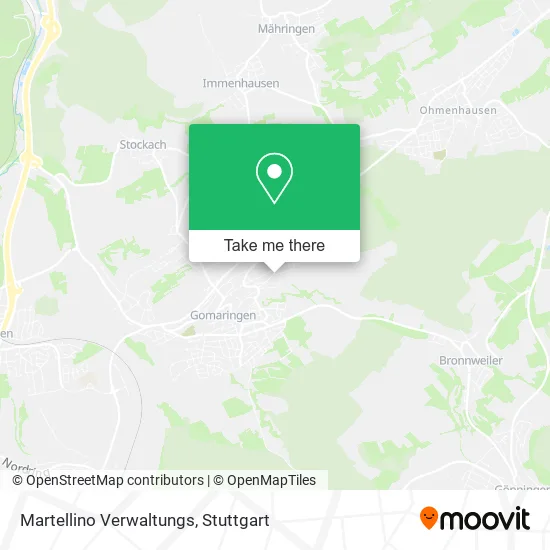 Карта Martellino Verwaltungs