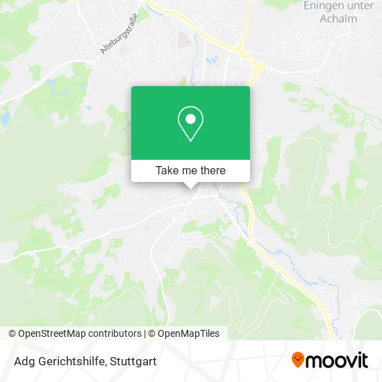 Карта Adg Gerichtshilfe