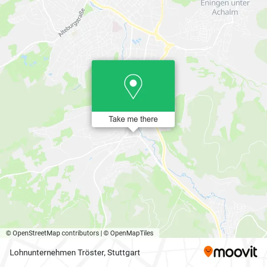 Карта Lohnunternehmen Tröster