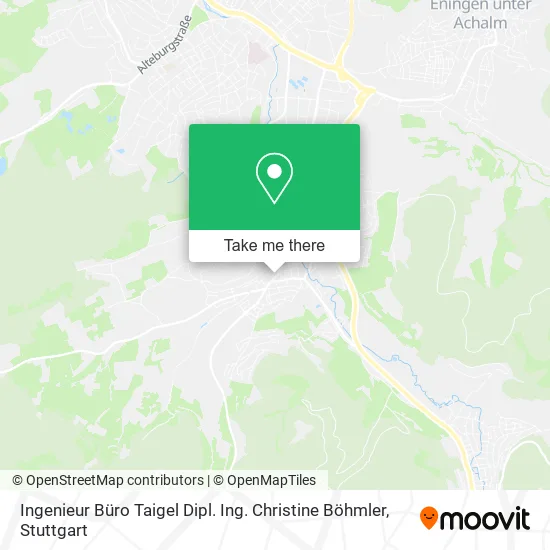 Карта Ingenieur Büro Taigel Dipl. Ing. Christine Böhmler
