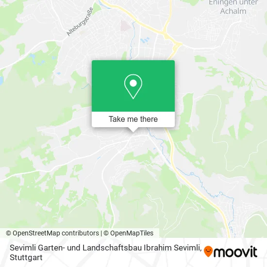 Карта Sevimli Garten- und Landschaftsbau Ibrahim Sevimli
