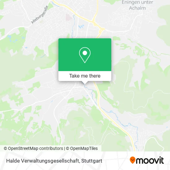 Карта Halde Verwaltungsgesellschaft