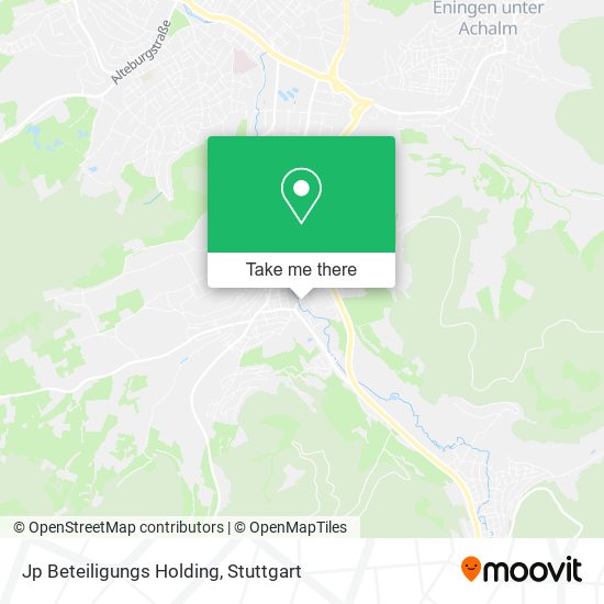 Jp Beteiligungs Holding map