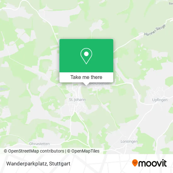Карта Wanderparkplatz