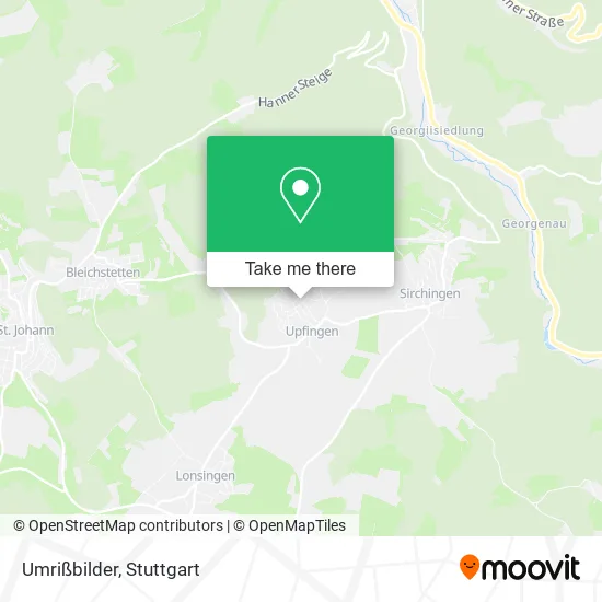 Карта Umrißbilder