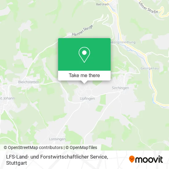 Карта LFS-Land- und Forstwirtschaftlicher Service