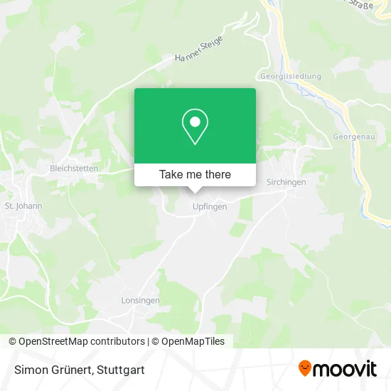 Карта Simon Grünert