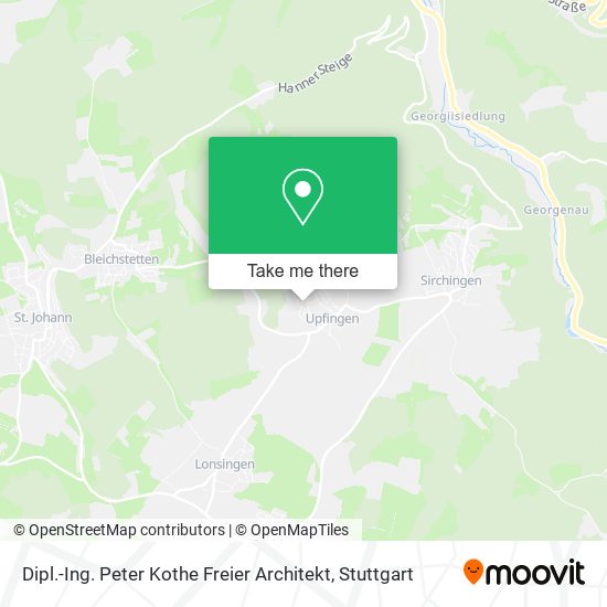 Dipl.-Ing. Peter Kothe Freier Architekt map