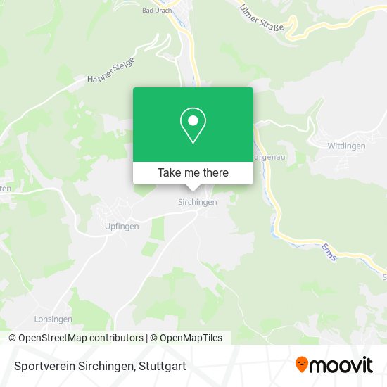 Sportverein Sirchingen map