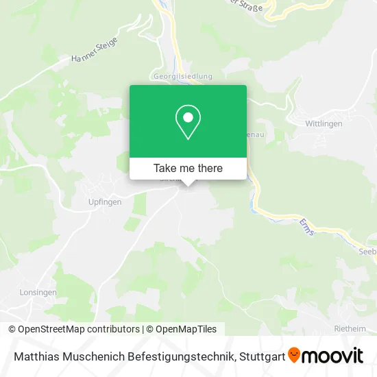 Карта Matthias Muschenich Befestigungstechnik