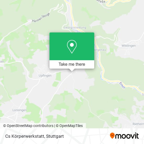 Cs Körperwerkstatt map
