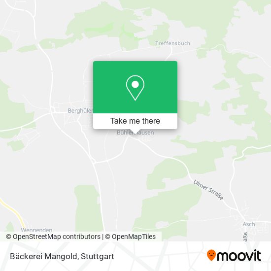 Bäckerei Mangold map