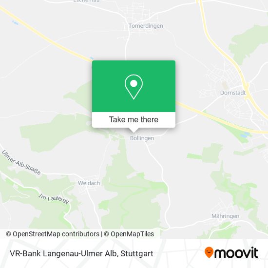 Карта VR-Bank Langenau-Ulmer Alb