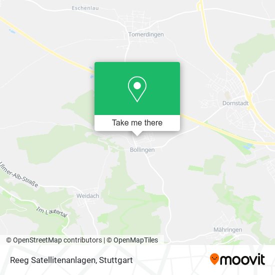 Reeg Satellitenanlagen map