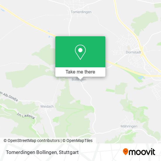 Tomerdingen Bollingen map