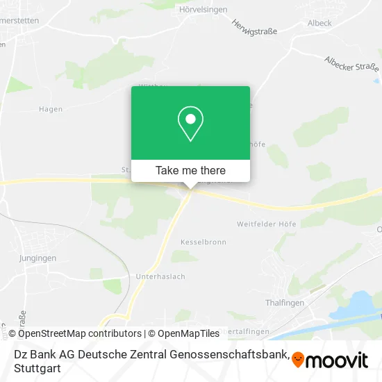 Карта Dz Bank AG Deutsche Zentral Genossenschaftsbank