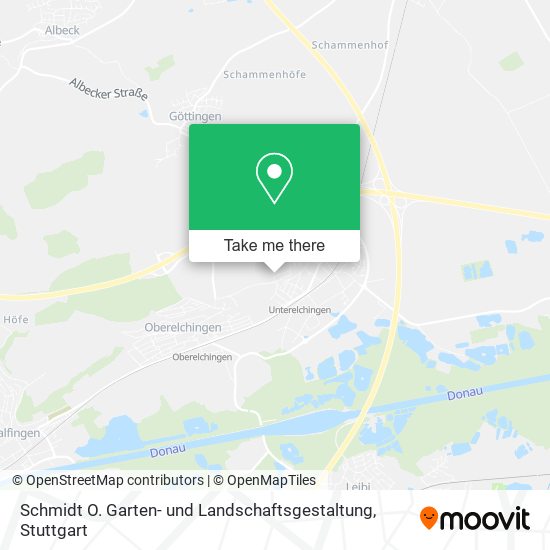 Карта Schmidt O. Garten- und Landschaftsgestaltung