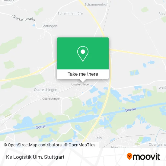 Карта Ks Logistik Ulm
