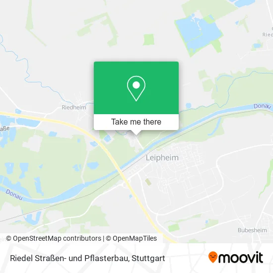 Карта Riedel Straßen- und Pflasterbau