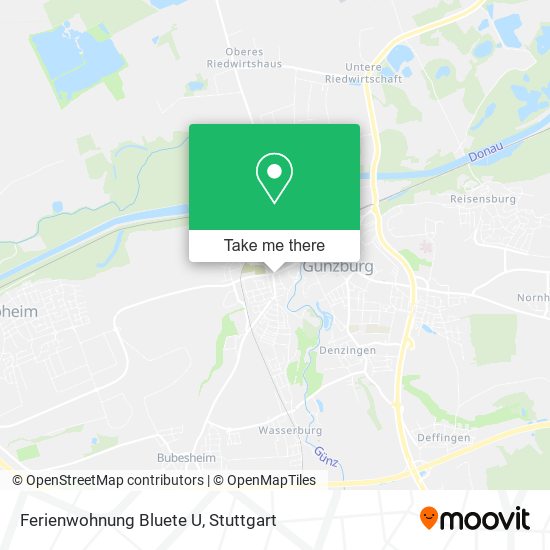 Ferienwohnung Bluete U map