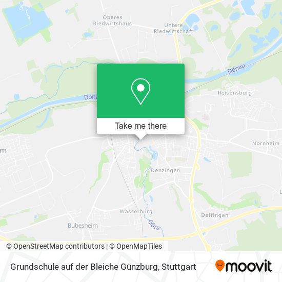 Grundschule auf der Bleiche Günzburg map