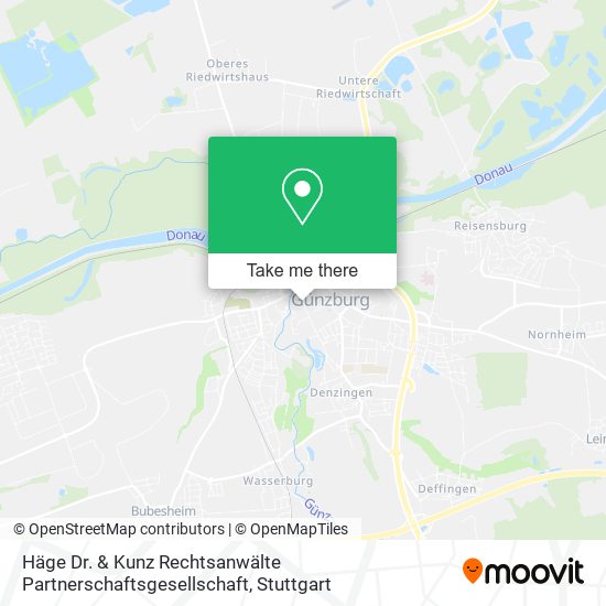 Карта Häge Dr. & Kunz Rechtsanwälte Partnerschaftsgesellschaft