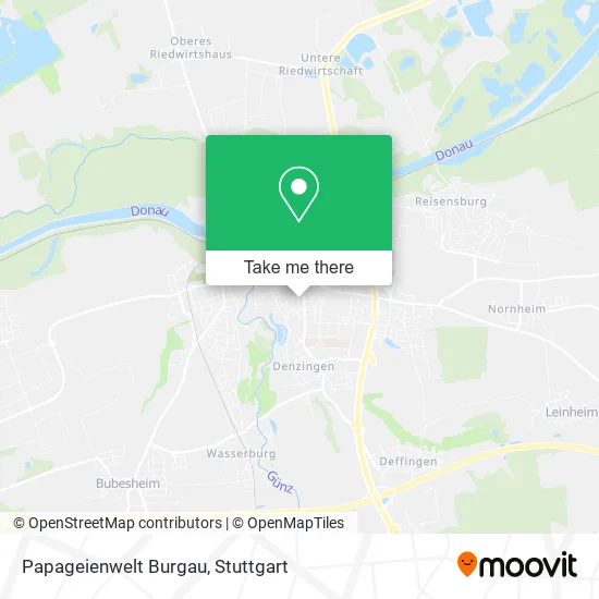 Карта Papageienwelt Burgau