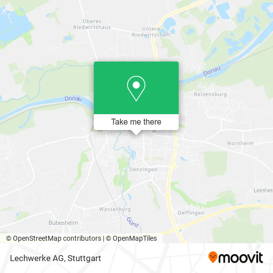 Карта Lechwerke AG