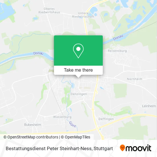 Карта Bestattungsdienst Peter Steinhart-Ness