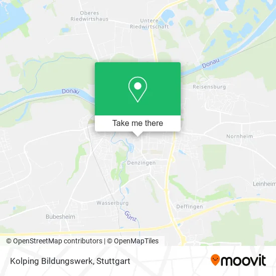 Карта Kolping Bildungswerk