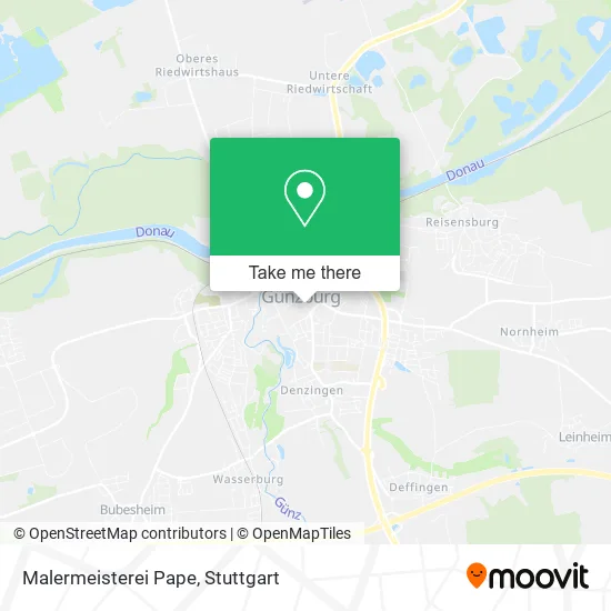 Карта Malermeisterei Pape