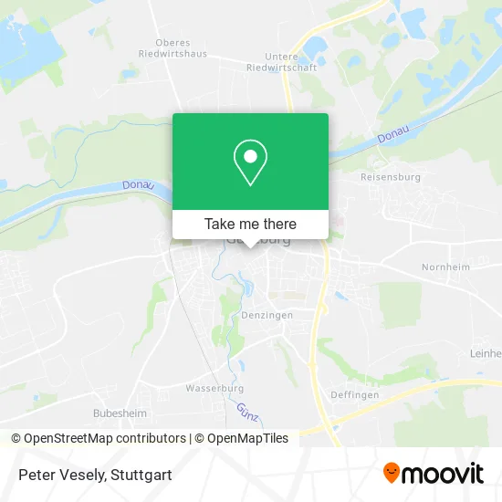 Карта Peter Vesely