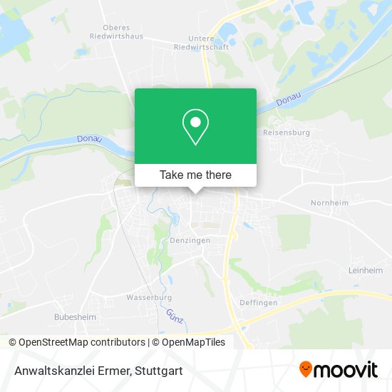 Anwaltskanzlei Ermer map