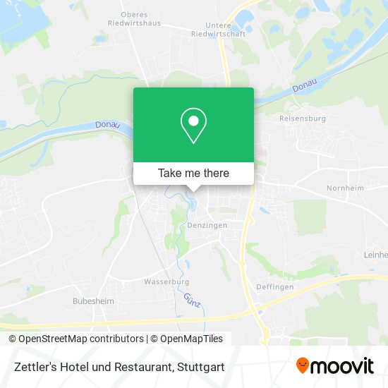 Zettler's Hotel und Restaurant map