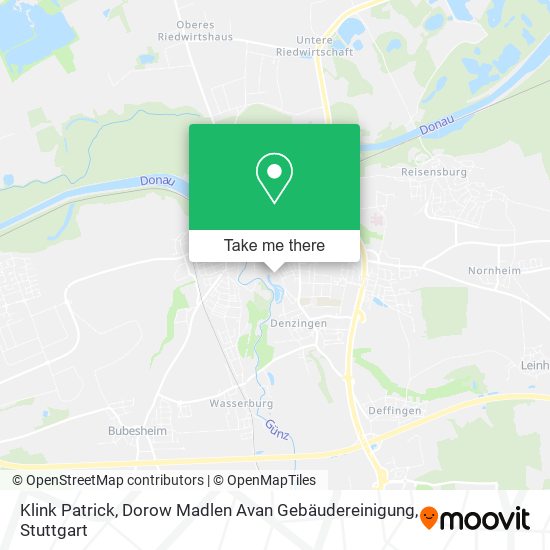 Klink Patrick, Dorow Madlen Avan Gebäudereinigung map