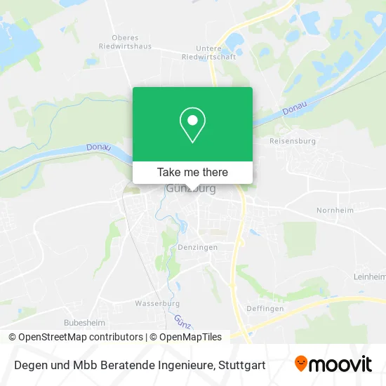 Карта Degen und Mbb Beratende Ingenieure