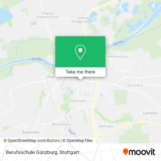Berufsschule Günzburg map