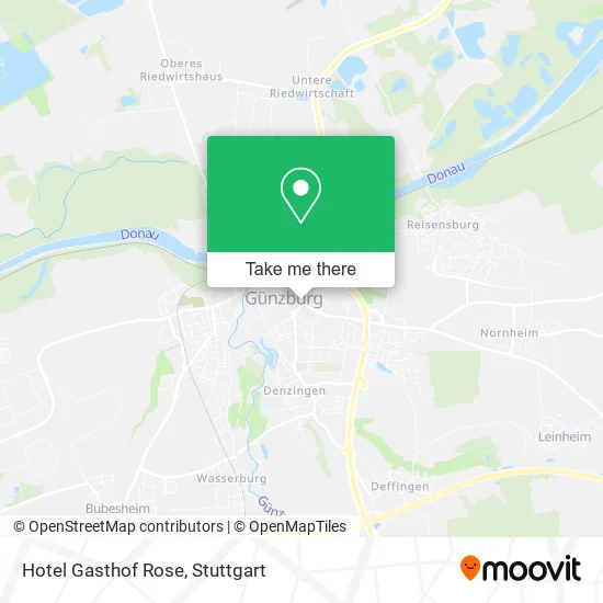 Карта Hotel Gasthof Rose