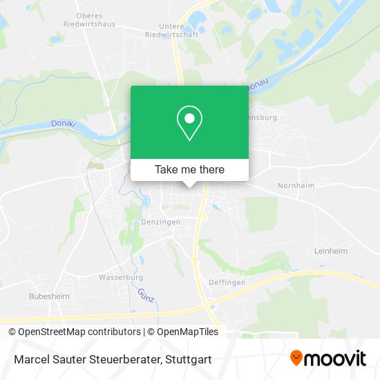Marcel Sauter Steuerberater map